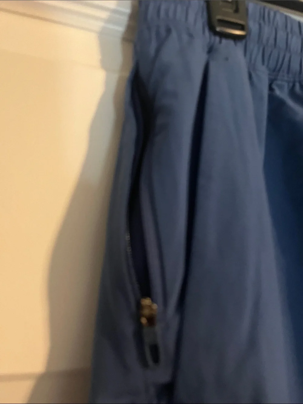 Lululemon mens 5” Unlined linerless Pace breaker Blue Shorts pockets athletic - Picture 2 of 5